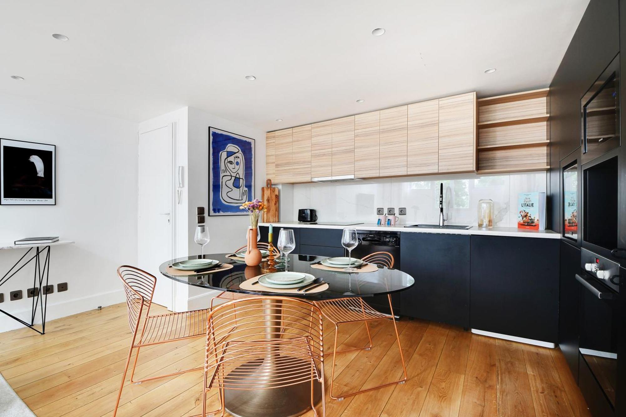 Amazing Loft 2Br - Eiffel Tower Apartment Paris Ngoại thất bức ảnh